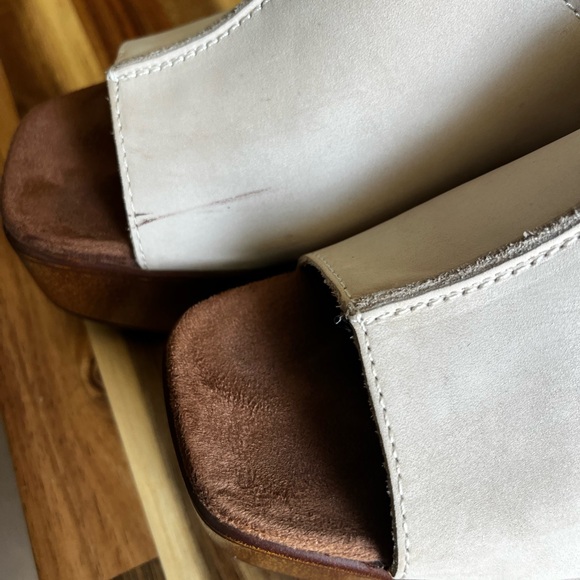 House of Harlow 1960 Griffin Ivory Playforms Size 9 - Picture 4 of 5